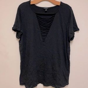 Torrid Slitted T-shirt